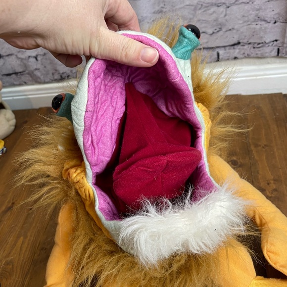 Scrushkins toyvision plush puppet crazy lion - Picture 2 of 7